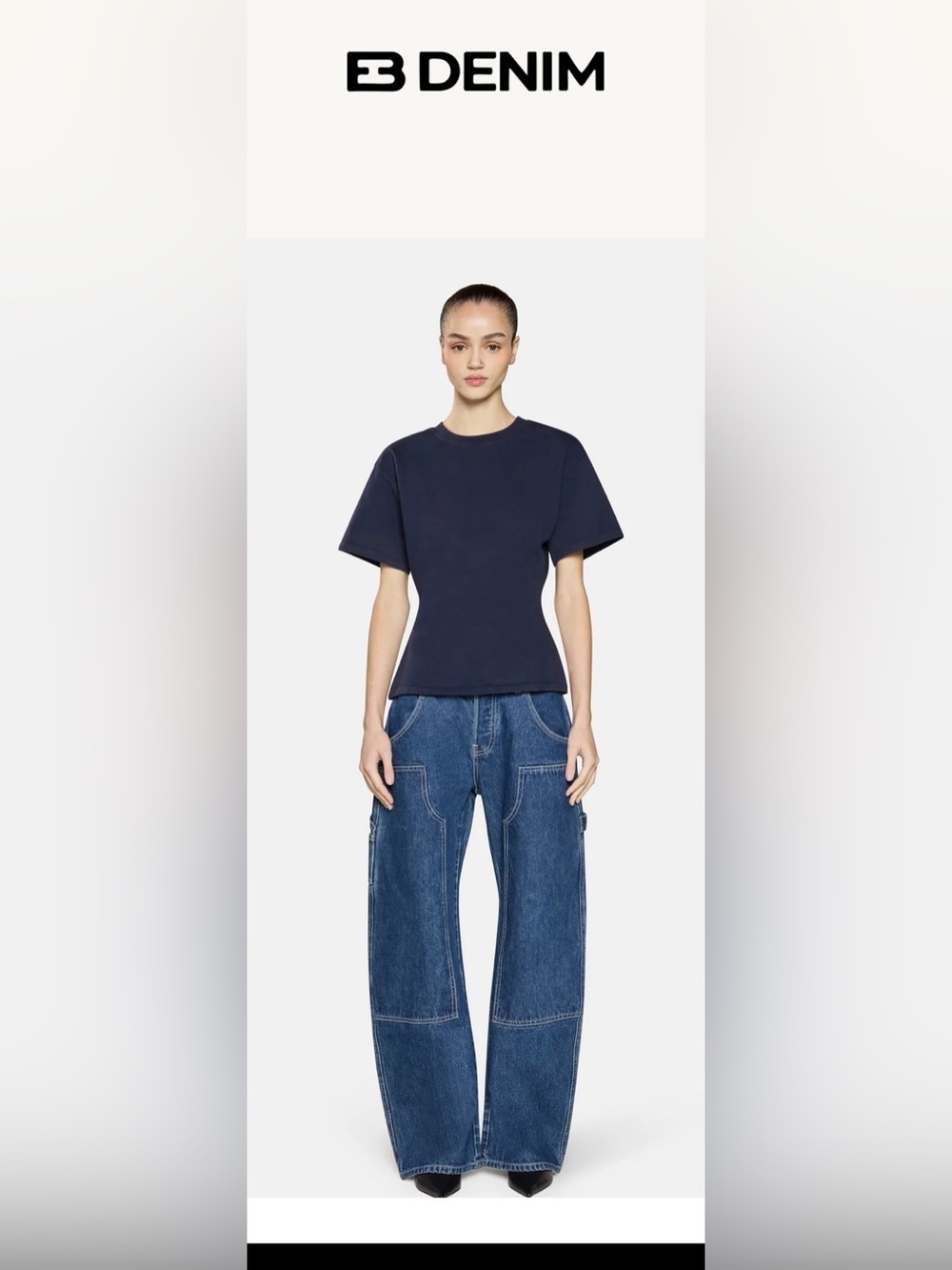 EB Denim Enzo Double Knee Carpenter Jeans